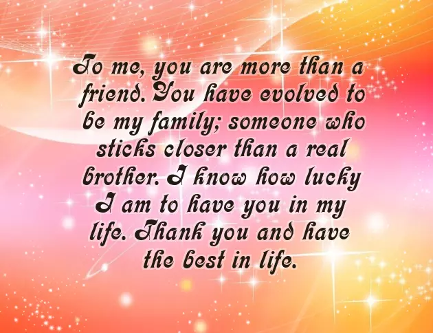 Emotional Message For Friend