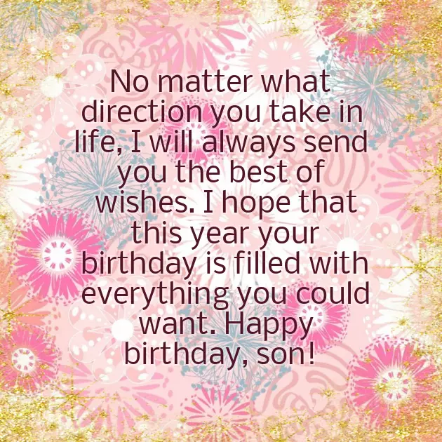 Second Birthday Wish For Son