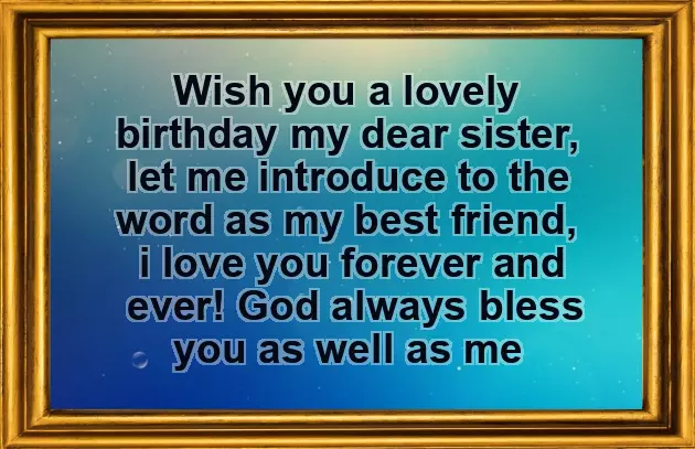 Birthday Wishes For Friend As Sister Birthday Wishes For Friend As Sister