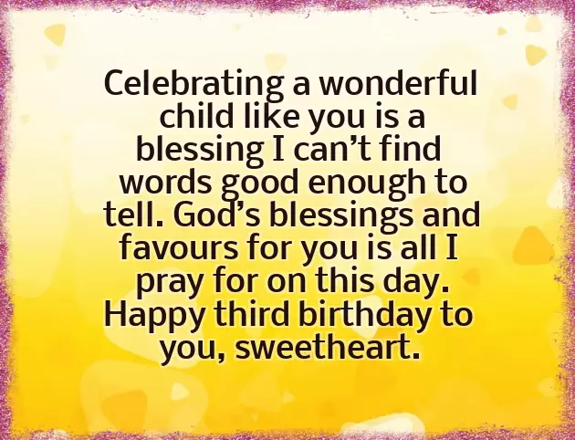 Birthday Wishes In 3 Words