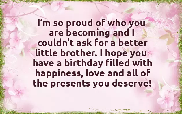 Birthday For Little Brother Birthday For Little Brother