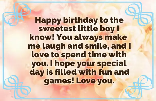 Happy Birthday Wishes 3 Year Old Boy