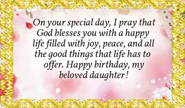 Birthday Wish For Little Girl