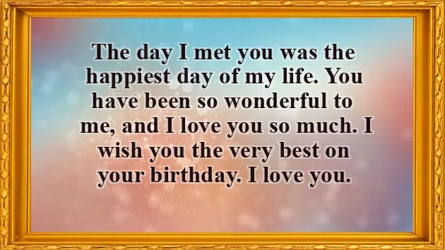 Birthday Quotes My Boyfriend