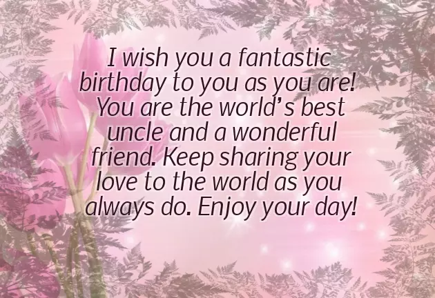 Happy Birthday To You Uncle Happy Birthday To You Uncle