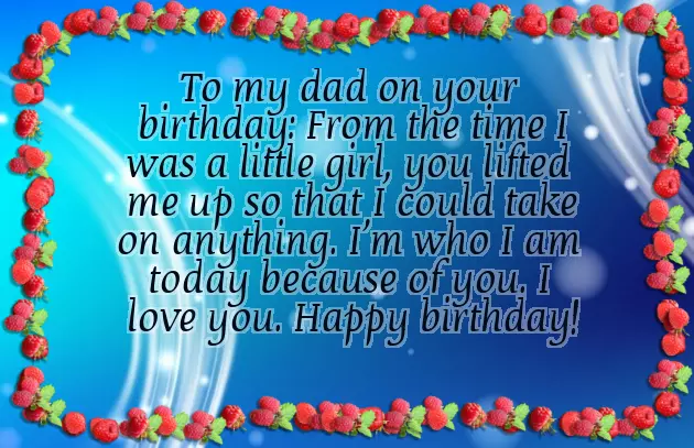 From Father To Daughter Birthday Wishes From Father To Daughter Birthday Wishes