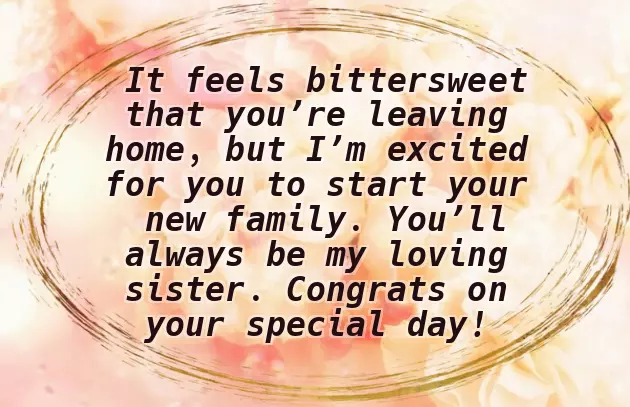 Congrats Sister For Having A Baby Girl