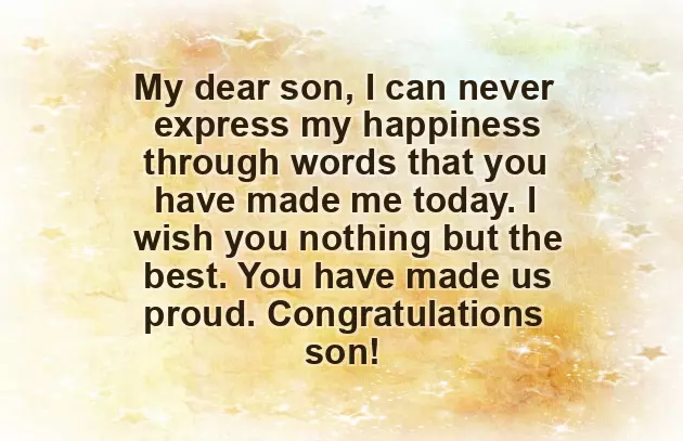 Congratulations On Your Grandson