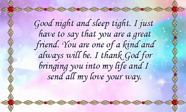 Good Night My Family And Friends