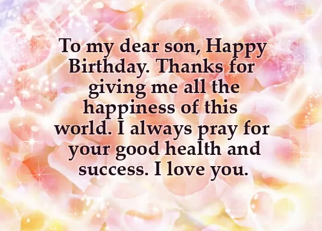 Blessing Birthday Quotes For Son Blessing Birthday Quotes For Son