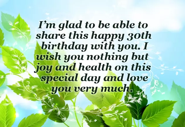 Birthday Wishes 30