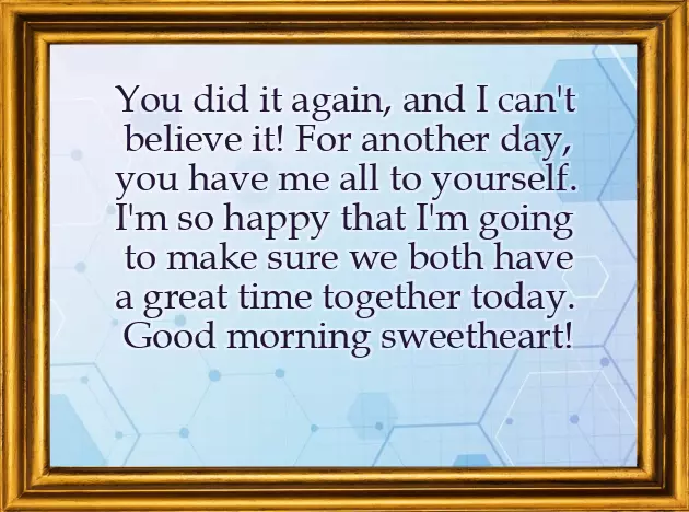 Silly Morning Greetings