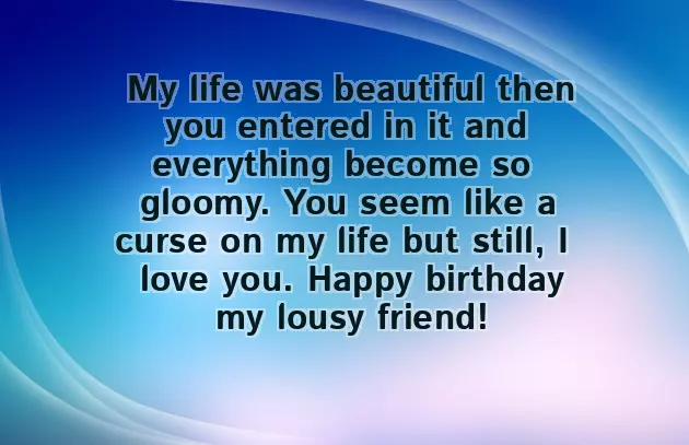 Quotes On Friends Birthday Funny