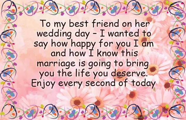 Wedding Wishes For My Best Friend Wedding Wishes For My Best Friend