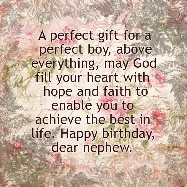 Birthday Prayer To A Nephew Birthday Prayer To A Nephew