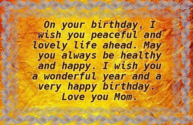 Funny Birthday Wishes For Mom From Son Funny Birthday Wishes For Mom From Son