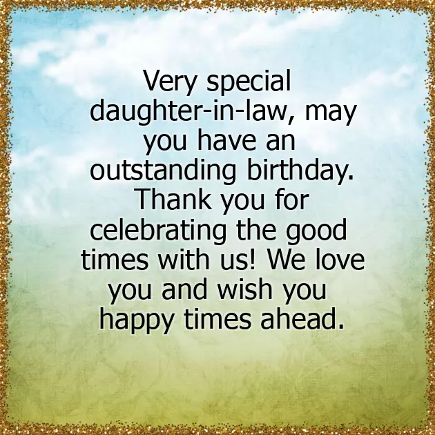 Happy Birthday To A Lovely Daughter