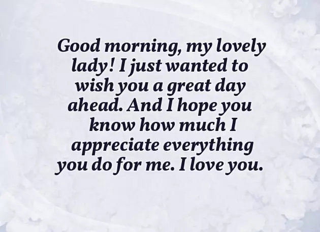 A Beautiful Good Morning Message