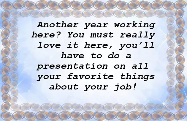 Happy Work Anniversary Funny