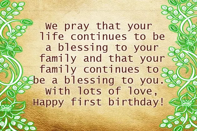 1St Birthday Wishes For Son 1St Birthday Wishes For Son