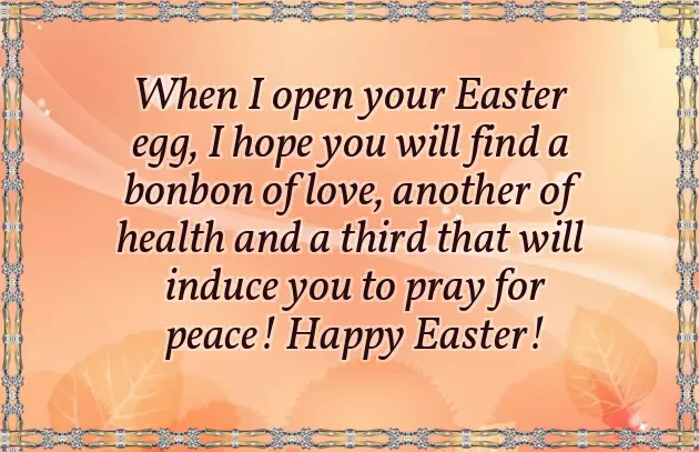 Easter Wishes From Company