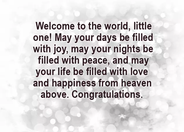 Greetings For Having A Baby Boy
