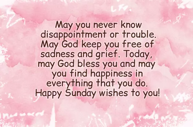Good Morning Happy Sunday Wishes