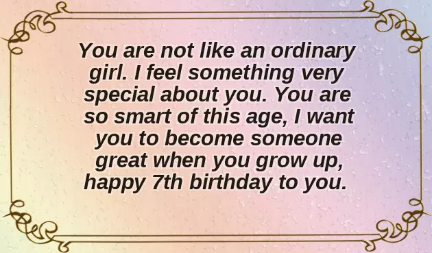 Happy Birthday Daughter 7 Years Old Happy Birthday Daughter 7 Years Old