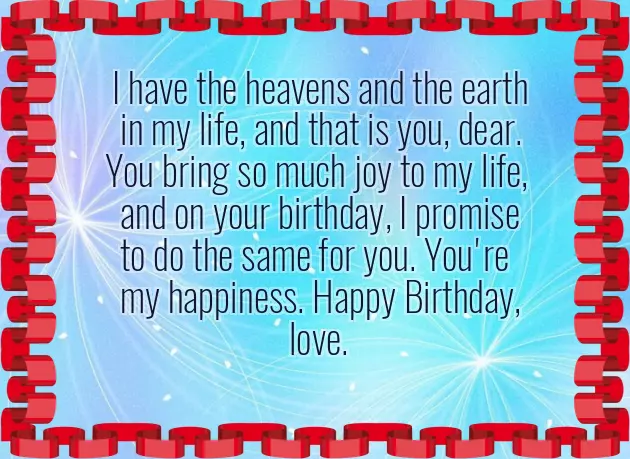 Happy Birthday To A Special Girlfriend