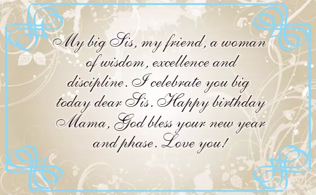 Happy Birthday Message To A Friend Turn Sister