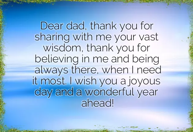 Happy Birthday To The Best Dad