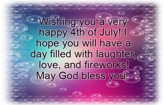 Wishes For July 4Th