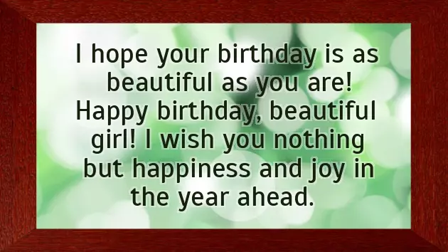 Happy Birthday To The Best Girl In The World