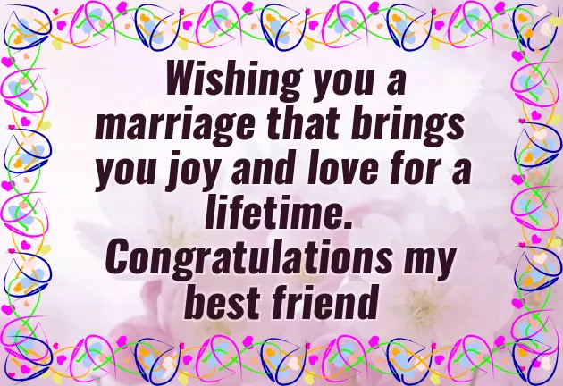 Marriage Wishes For Best Friend Girl Marriage Wishes For Best Friend Girl