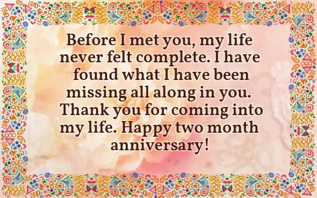 One Month Marriage Anniversary Wishes For Husband