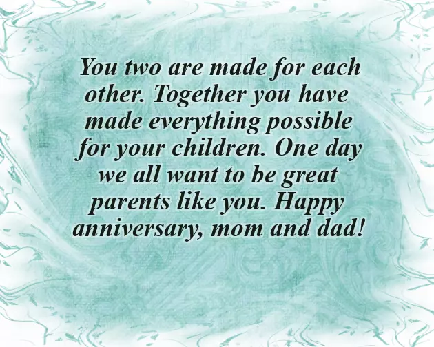 Best Wishes For Anniversary Mom Dad