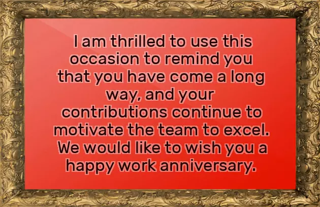 1 Year Work Anniversary Quotes
