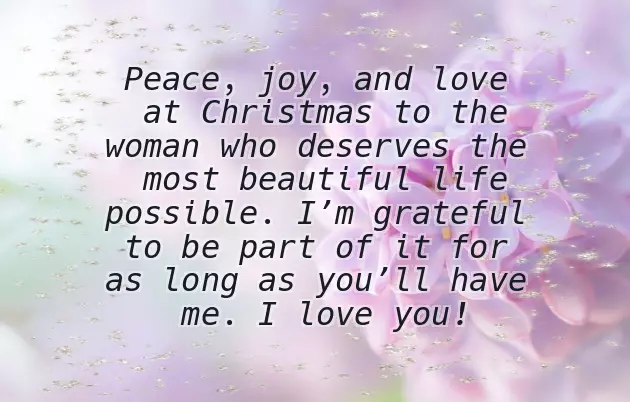 Christmas Message To Your Girlfriend Christmas Message To Your Girlfriend