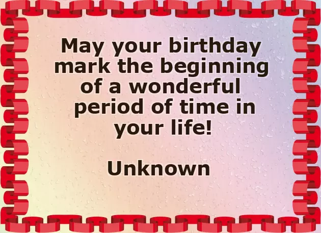 Happy Birthday Quotation