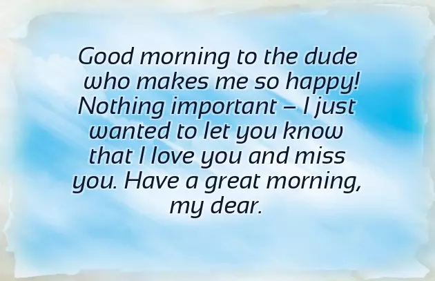 Good Morning Message To A Distance Lover