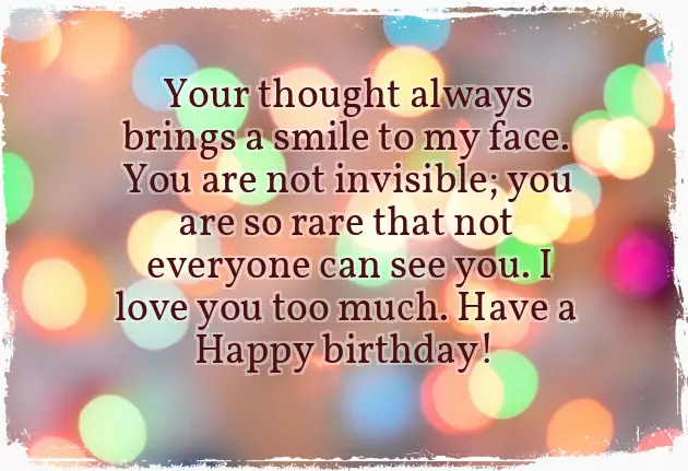 Some Birthday Wishes For Boyfriend