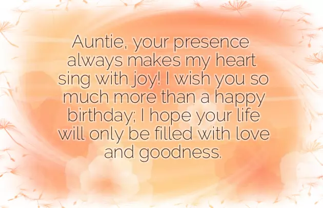 Birthday Wishes To My Favorite Aunt Birthday Wishes To My Favorite Aunt