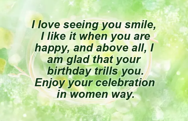 Elegant Birthday Wishes For Woman