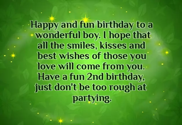 Second Birthday Wishes For Daughter