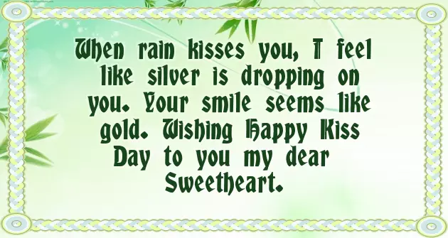 Kiss Day Quotes For Girlfriend