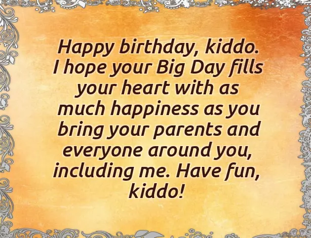 Bday Quotes For Kids
