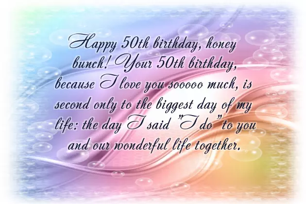 Happy 50Th Birthday Wishes For Husband Happy 50Th Birthday Wishes For Husband