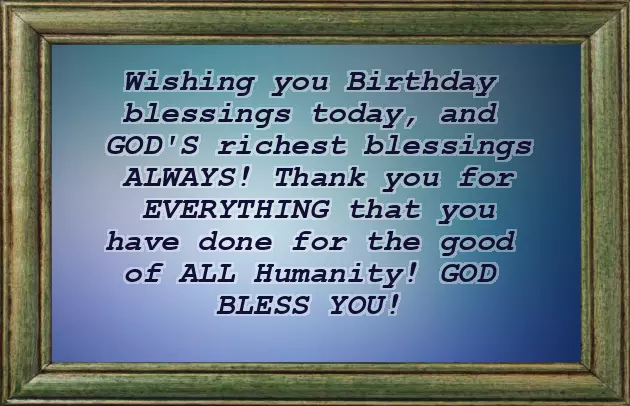 Happy Birthday To The Person I Admire Most