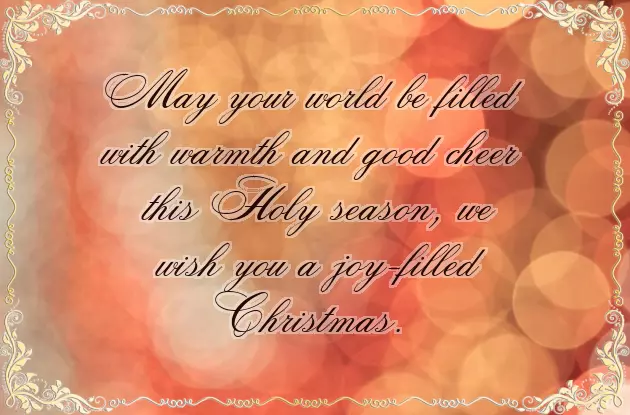 Wishing You A Very Happy Christmas