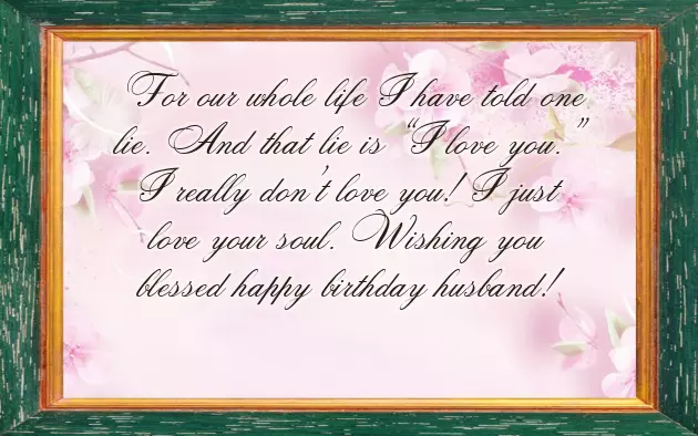 Birthday Wishes For Angry Husband